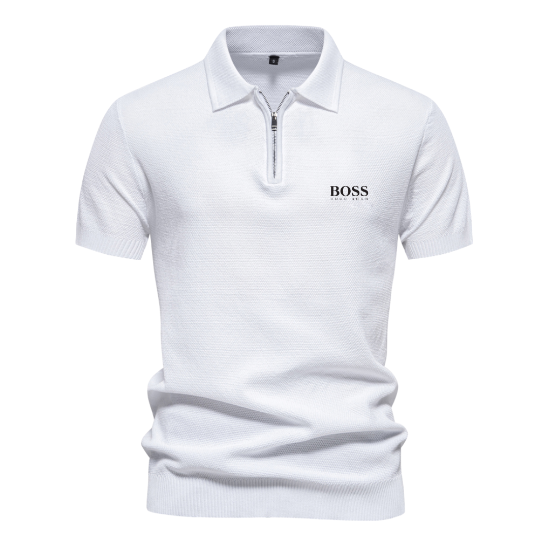Short Sleeve Half-Zip Polo