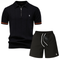 Black + Black Shorts